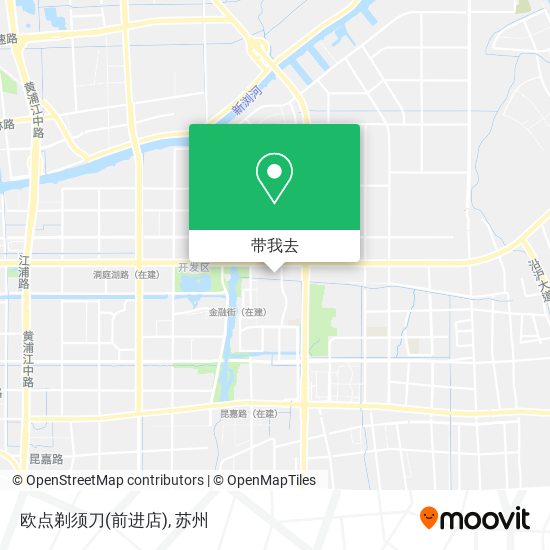 欧点剃须刀(前进店)地图