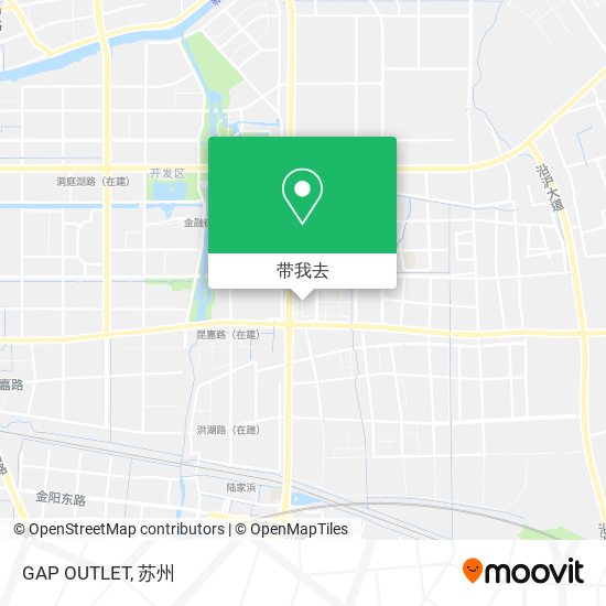 GAP OUTLET地图