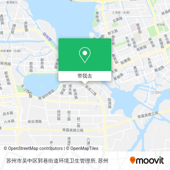 苏州市吴中区郭巷街道环境卫生管理所地图