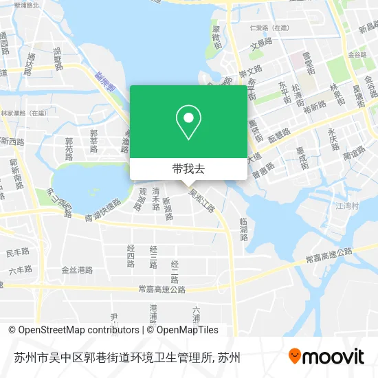 苏州市吴中区郭巷街道环境卫生管理所地图