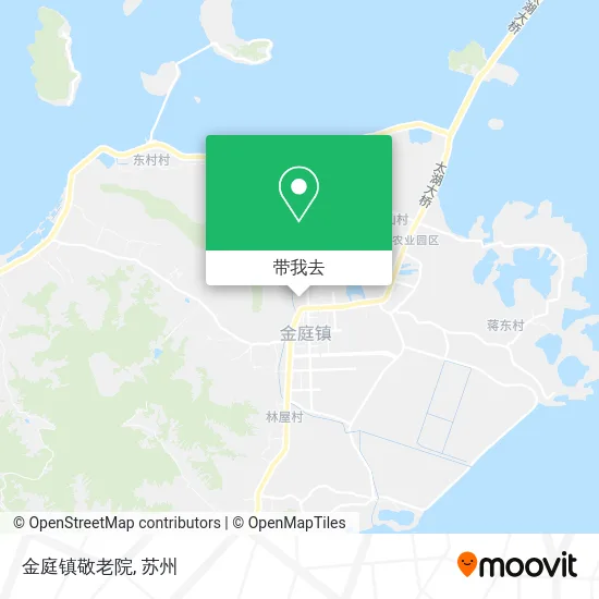 金庭镇敬老院地图