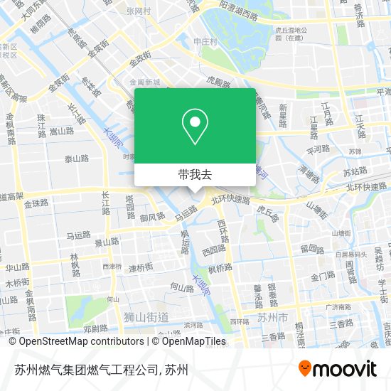 苏州燃气集团燃气工程公司地图