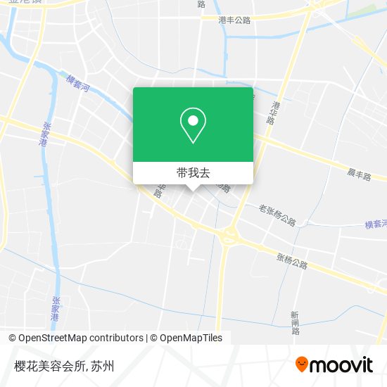 樱花美容会所地图