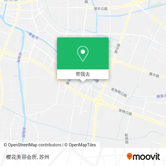 樱花美容会所地图