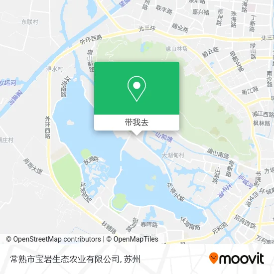 常熟市宝岩生态农业有限公司地图