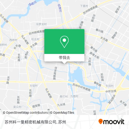 苏州科一曼精密机械有限公司地图