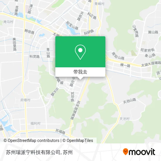苏州瑞派宁科技有限公司地图