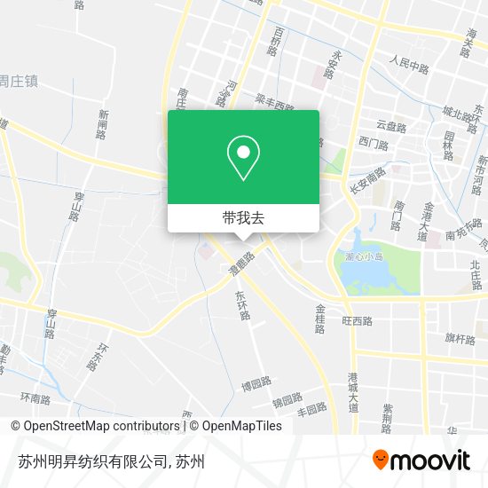 苏州明昇纺织有限公司地图