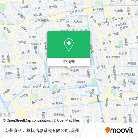 苏州赛科计算机信息系统有限公司地图