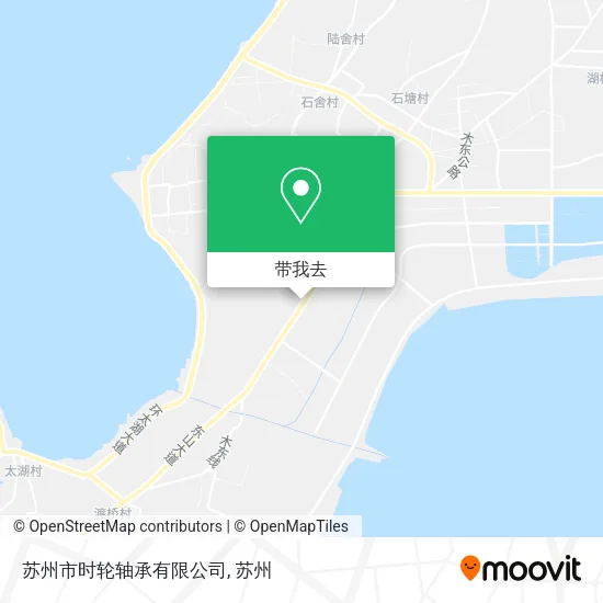 苏州市时轮轴承有限公司地图