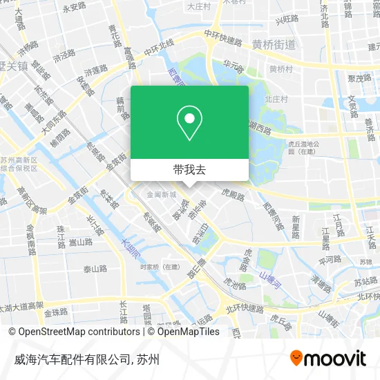 威海汽车配件有限公司地图