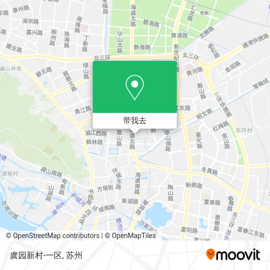 虞园新村-一区地图