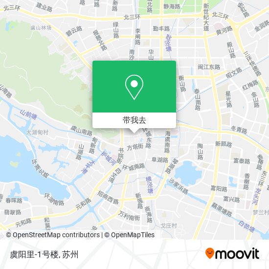 虞阳里-1号楼地图