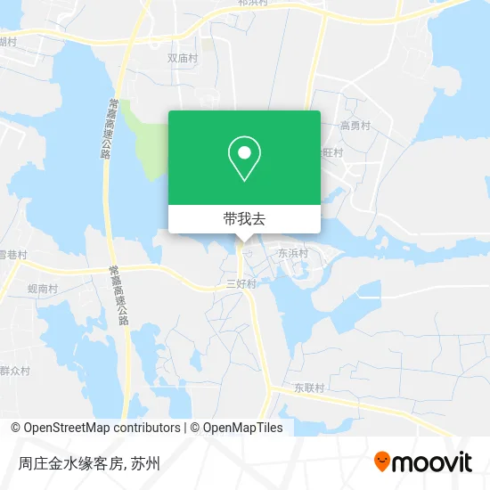 周庄金水缘客房地图