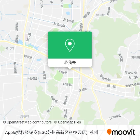 Apple授权经销商(ESC苏州高新区科技园店)地图