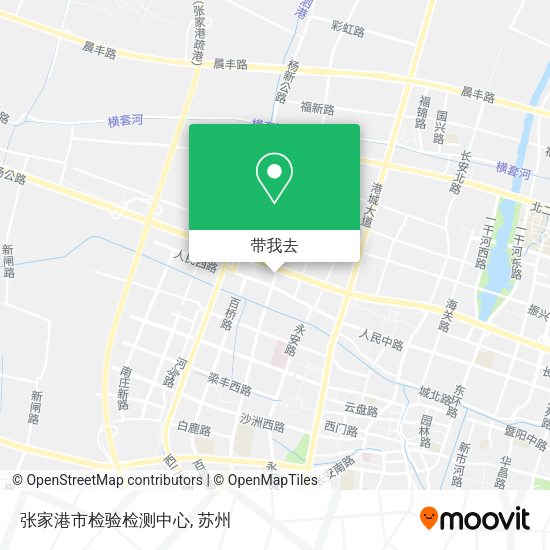张家港市检验检测中心地图
