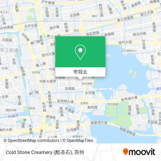 Cold Stone Creamery (酷圣石)地图