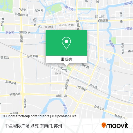 中星城际广场·鼎苑-东南门地图