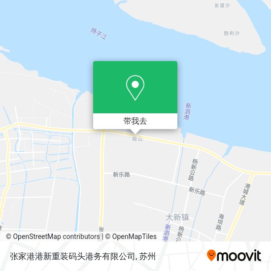 张家港港新重装码头港务有限公司地图