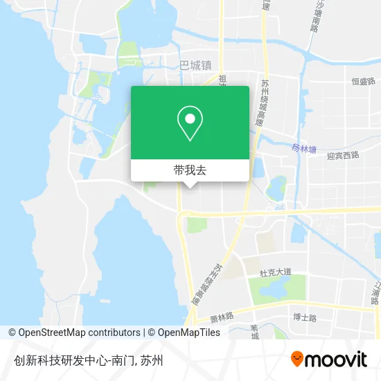 创新科技研发中心-南门地图