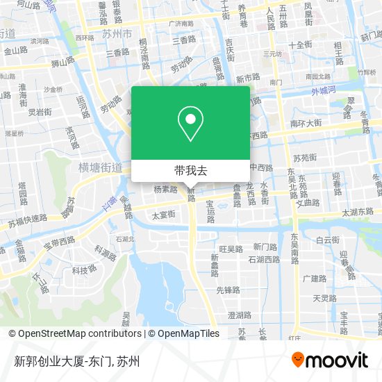 新郭创业大厦-东门地图