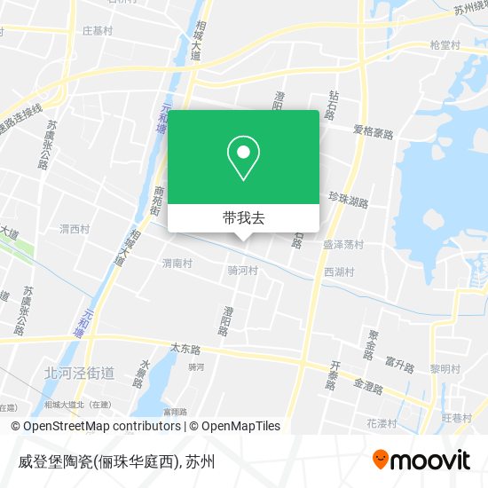 威登堡陶瓷(俪珠华庭西)地图