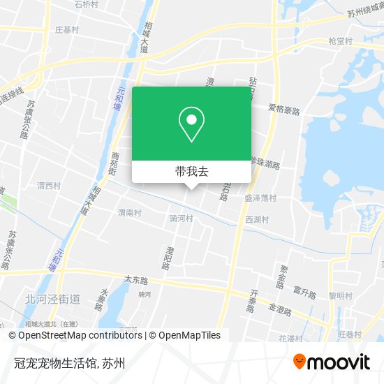 冠宠宠物生活馆地图