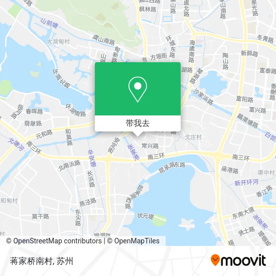 蒋家桥南村地图