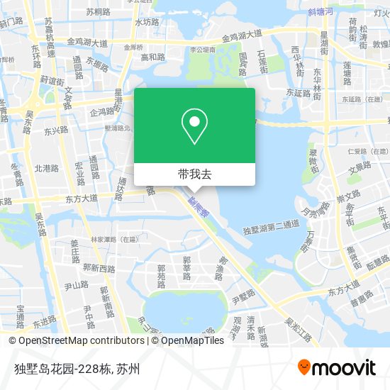独墅岛花园-228栋地图