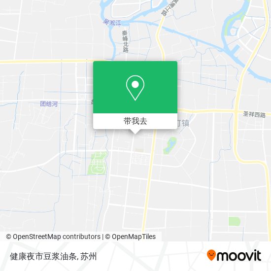 健康夜市豆浆油条地图