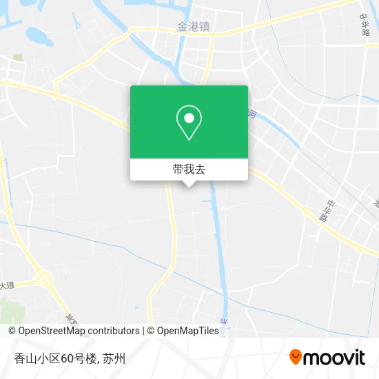 香山小区60号楼地图