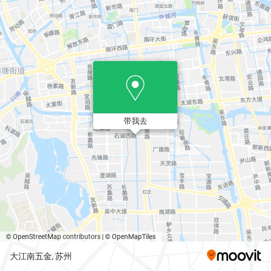 大江南五金地图