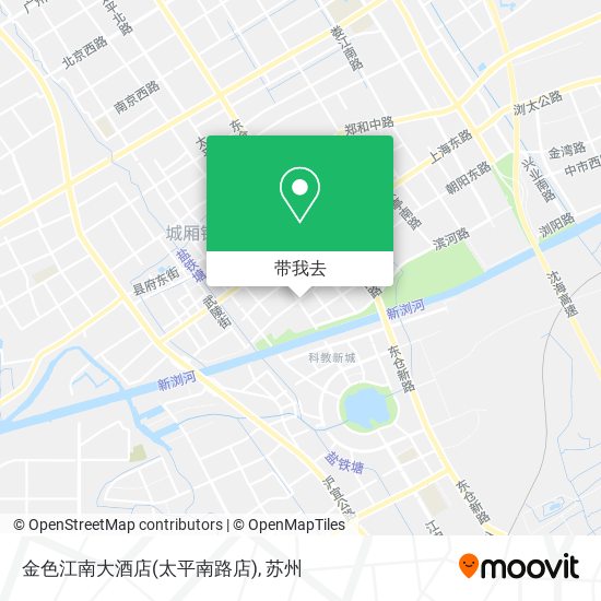 金色江南大酒店(太平南路店)地图