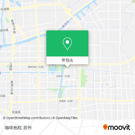 咖啡抱枕地图