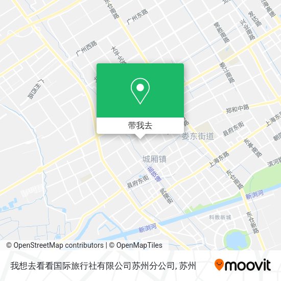 我想去看看国际旅行社有限公司苏州分公司地图