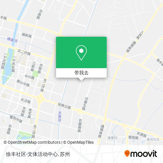徐丰社区-文体活动中心地图