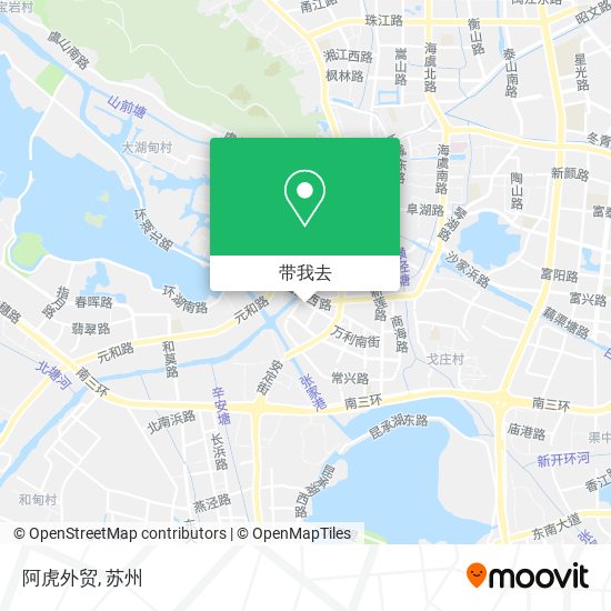 阿虎外贸地图