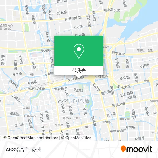 ABS铝合金地图