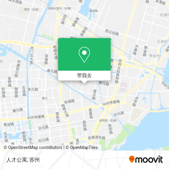 人才公寓地图