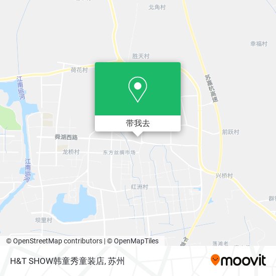 H&T SHOW韩童秀童装店地图