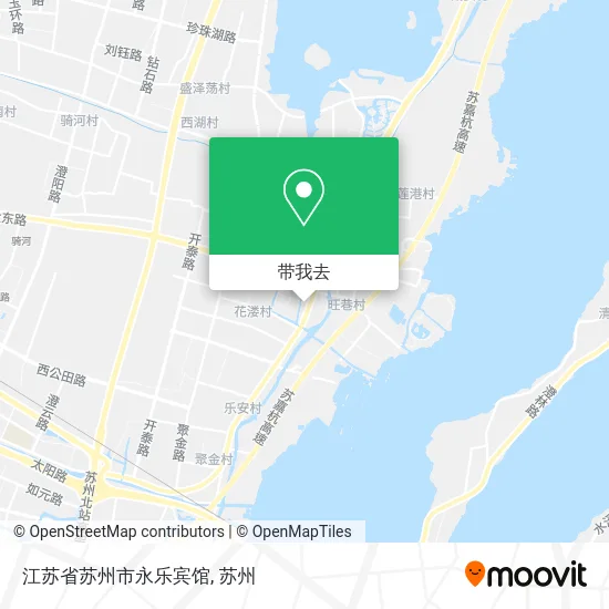 江苏省苏州市永乐宾馆地图