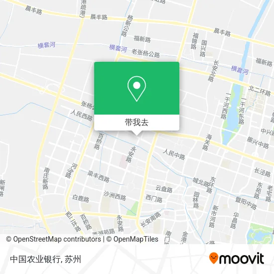 中国农业银行地图