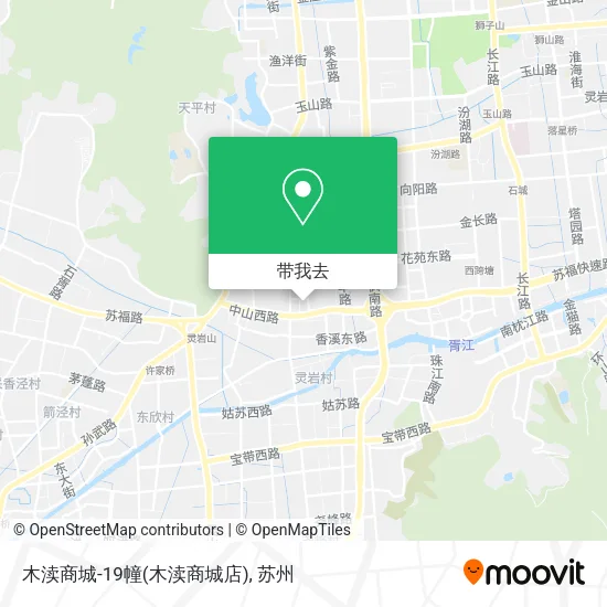 木渎商城-19幢(木渎商城店)地图