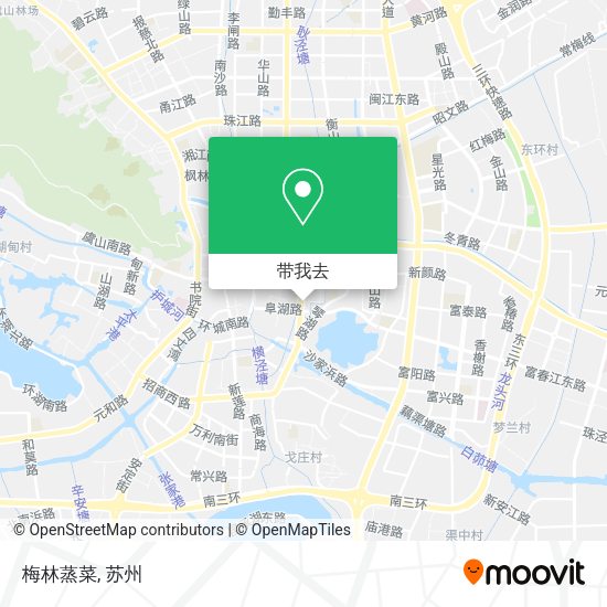梅林蒸菜地图
