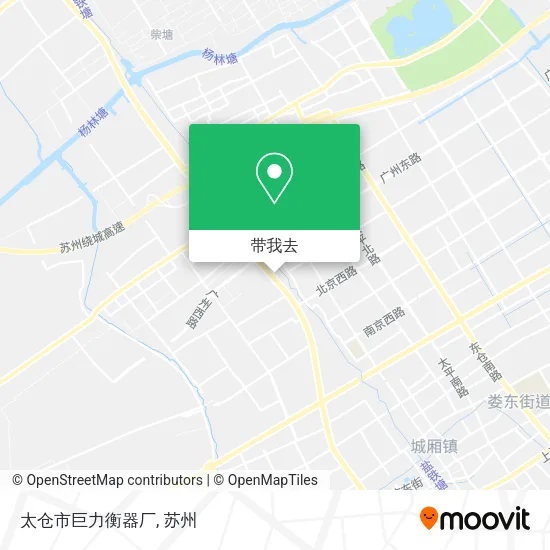 太仓市巨力衡器厂地图