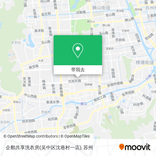 企鹅共享洗衣房(吴中区沈巷村一店)地图