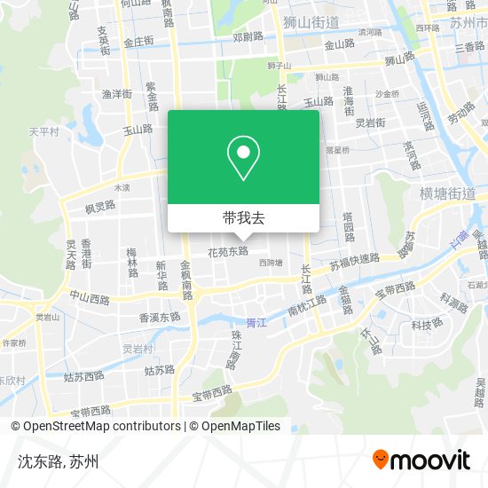 沈东路地图