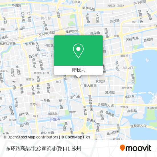 东环路高架/北徐家浜巷(路口)地图