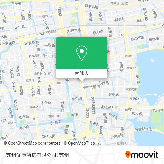 苏州优康药房有限公司地图