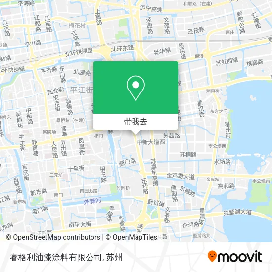 睿格利油漆涂料有限公司地图